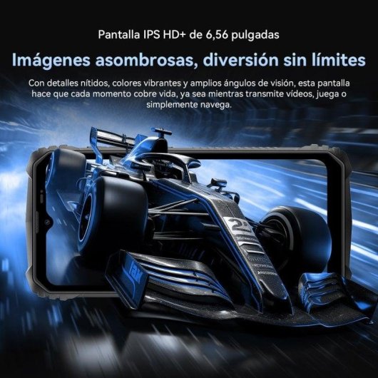 OSCAL Marine 1 4G 128GB 4GB 6.56" Nero Certificazione MIL-STD-810H