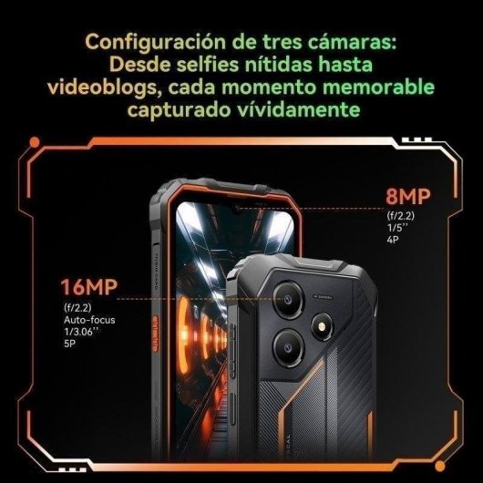 OSCAL Marine 2 6.56" 4G 8GB 128GB Nero