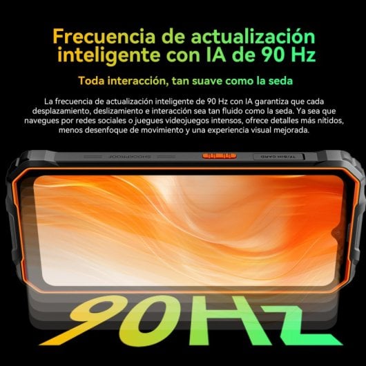 OSCAL Marine 2 Smartphone Robusto 6.56" 8GB/256GB Dual SIM NFC 11000mAh 18W Android 15 Negro