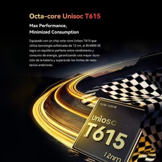 Blackview BV4800 SE Smartphone Robusto 6.56" 4GB/64GB Dual SIM NFC 5100mAh Android 15 Naranja