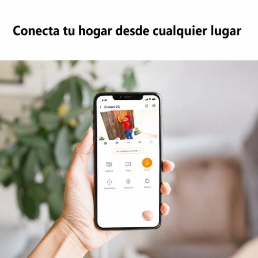 Câmera de vigilância Imou Cruiser 2C 2K Visão Noturna Externa Detecção IA Alarme Áudio Bidirecional