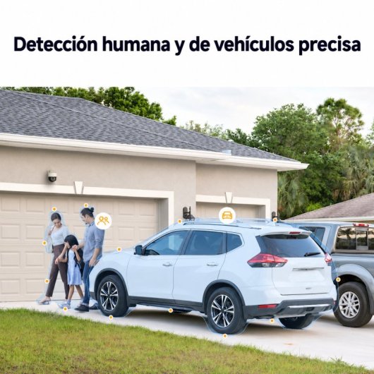 Câmera de vigilância Imou Cruiser 2C 2K Visão Noturna Externa Detecção IA Alarme Áudio Bidirecional