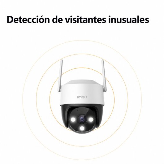Câmera de vigilância Imou Cruiser 2C 2K Visão Noturna Externa Detecção IA Alarme Áudio Bidirecional