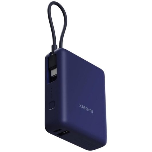 Xiaomi 33W Power Bank 10000mAh con Cable Integrado USB-C Azul