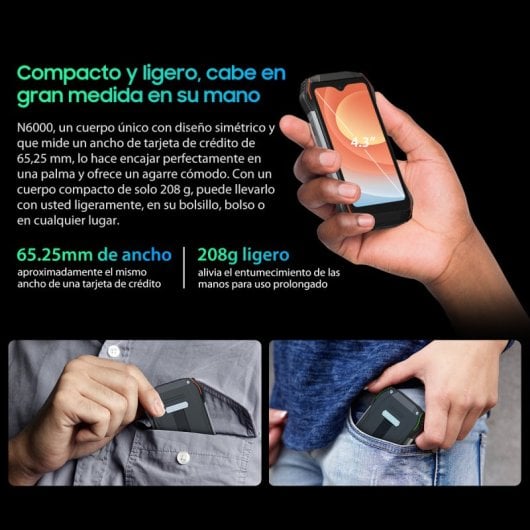 Blackview N6000 Mini 8GB/256GB 4.3'' Laranja