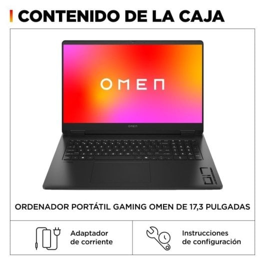 HP Omen 17-DB0019NS AMD Ryzen 9 8945HS/32GB/1TB SSD/RTX 4060/17.3"