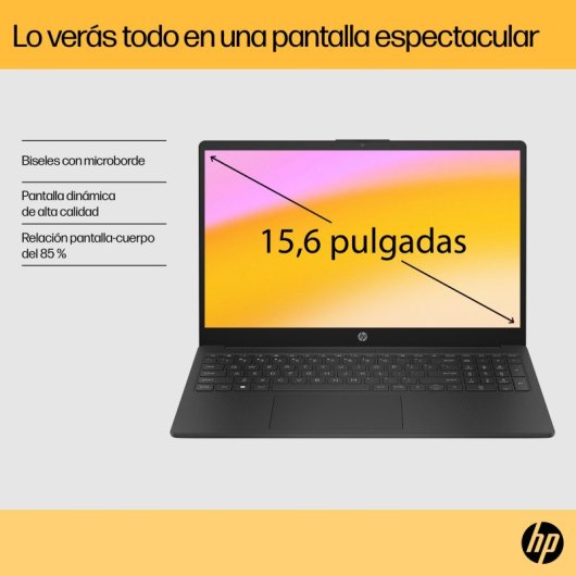 HP 15-FC0112NS AMD Ryzen 7 7730U/8GB/512GB SSD/15.6"