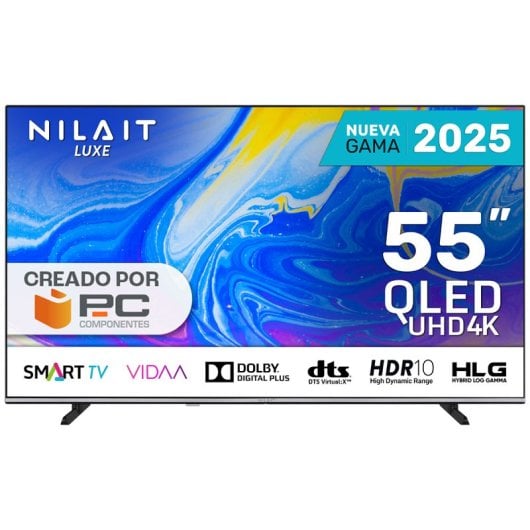 Nilait Luxe NI-55UD8004SE 55" QLED UltraHD 4K Smart TV VIDAA