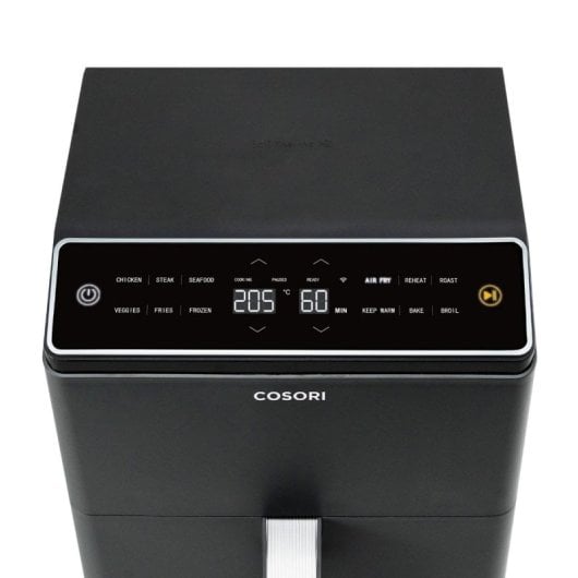 Cosori Dual Blaze Chef Edition Freidora de Aire 6.4L 1700W Gris + Smart Meat Termómetro Inteligente