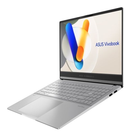 ASUS Vivobook S 15 OLED S5506WA-DRMA066W AMD Ryzen AI 9 HX 370 Ordinateur portable 39,6 cm (15.6") 3K 32 Go LPDDR5x-SDRAM 1 To SSD Wi-Fi 6E (802.11ax) Windows 11 Home Argent