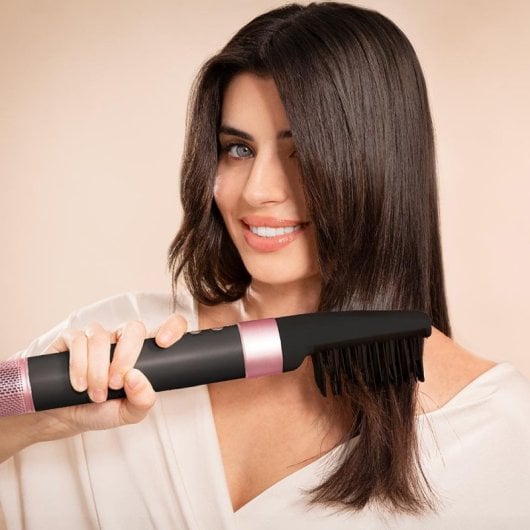 Cecotec Bamba CeramicCare AirGlam Black Cepillo de Aire Moldeador de Pelo 1400W Negro