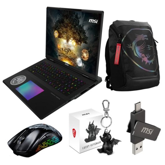 MSI Titan 18 HX Dragon Edition A2XWIG-439IT Intel Core Ultra 9 285HX/64GB/4TB SSD/RTX 5080/18" (IT)