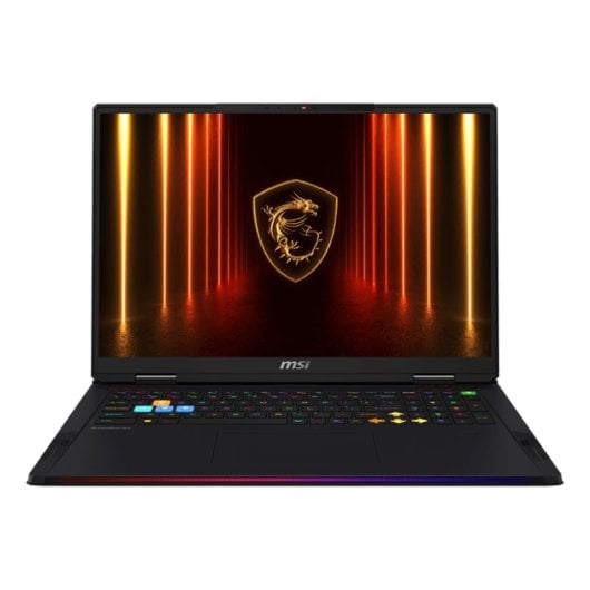 MSI Raider 18 HX AI A2XWIG-067IT Intel Core Ultra 9 285HX Computer portatile 45,7 cm (18") UHD+ 64 GB DDR5-SDRAM 4 TB SSD NVIDIA GeForce RTX 5080 Wi-Fi 7 (802.11be) Windows 11 Pro Nero