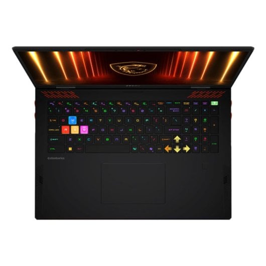 MSI Raider 18 HX AI A2XWIG-067IT Intel Core Ultra 9 285HX Computer portatile 45,7 cm (18") UHD+ 64 GB DDR5-SDRAM 4 TB SSD NVIDIA GeForce RTX 5080 Wi-Fi 7 (802.11be) Windows 11 Pro Nero