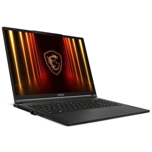 Laptop MSI Stealth A16 AI+ 16" AMD Ryzen AI 9 HX 370 32GB 2TB SSD RTX 5080 Windows 11
