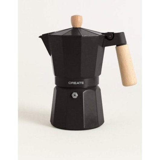Create Thera Moka Retro Cafetera Italiana 450ml Negro