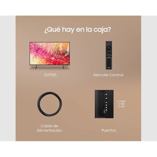 Samsung LED 50" TU50DU7175UXXC UltraHD 4K HDR10 Plus Tizen