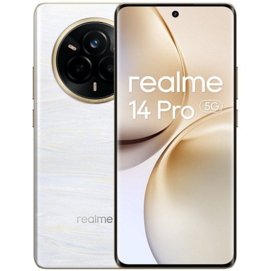 Realme 14 Pro 12GB/512GB Smartphone 6.77" 120Hz 45W Android 15 Blanco
