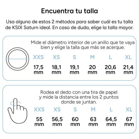 Ksix Saturn Anillo Inteligente, Talla Xxs, Aut. 3 Días, Actividad Y Salud, Monitor Sueño, 5atm, Plateado