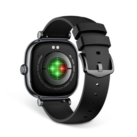 six Iria Smartwatch Amoled 1.7" Correa Metal y Silicona Modos Deporte y Salud Negro