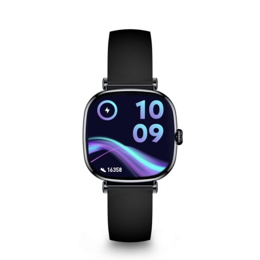 six Iria Smartwatch Amoled 1.7" Correa Metal y Silicona Modos Deporte y Salud Negro