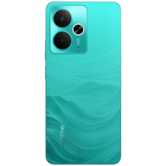 Realme 14T 5G Smartphone 6,67" AMOLED 8 Go/256 Go 6000 mAh Dimensity 6300 Vert + Chargeur 45 W