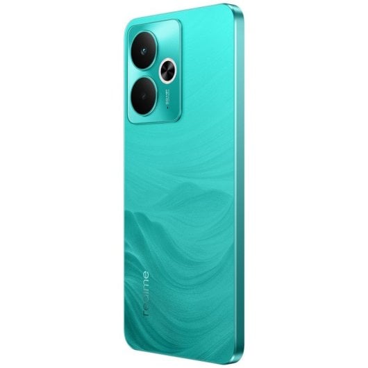Realme 14T 5G Smartphone 6,67" AMOLED 8 Go/256 Go 6000 mAh Dimensity 6300 Vert + Chargeur 45 W
