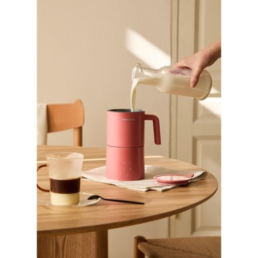 Create Milk Frother Studio Pro Espumador Calentador De Leche Apto Para Lavavajillas Naranja