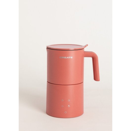 Create Milk Frother Studio Pro Espumador Calentador De Leche Apto Para Lavavajillas Naranja