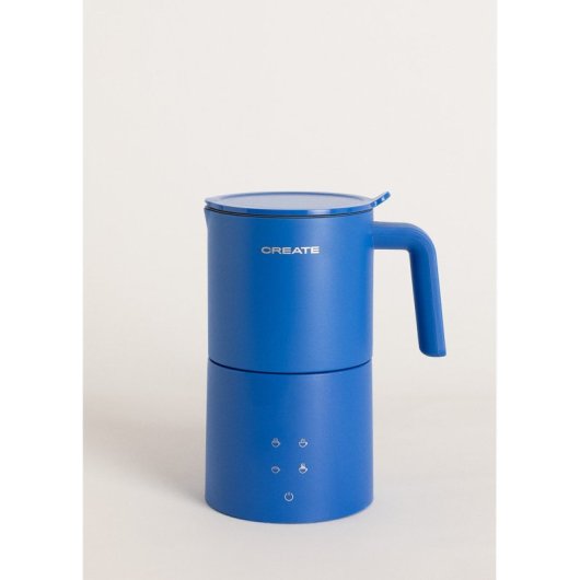 Create Milk Frother Studio Pro Espumador Calentador De Leche Apto Para Lavavajillas Azul