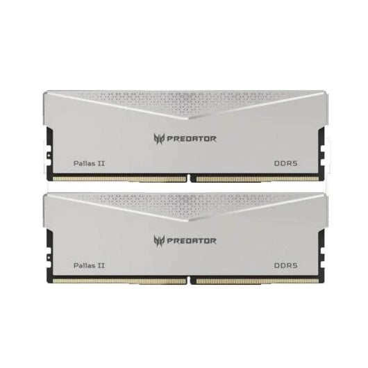 Acer Predator Pallas II DDR5 6400MHz 96GB 2x48GB CL32 Plata Intel XMP y AMD EXPO Plata