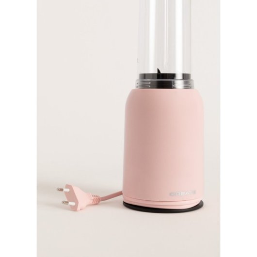 Create Moi Studio Batidora Con Vaso Portátil 400ml 230W Rosa