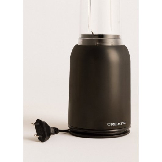 Create Moi Studio Batidora Con Vaso Portátil 400ml 230w Negro