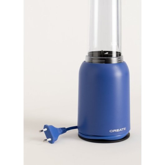 Create Moi Studio Batidora Con Vaso Portátil 400ml 230w Azul