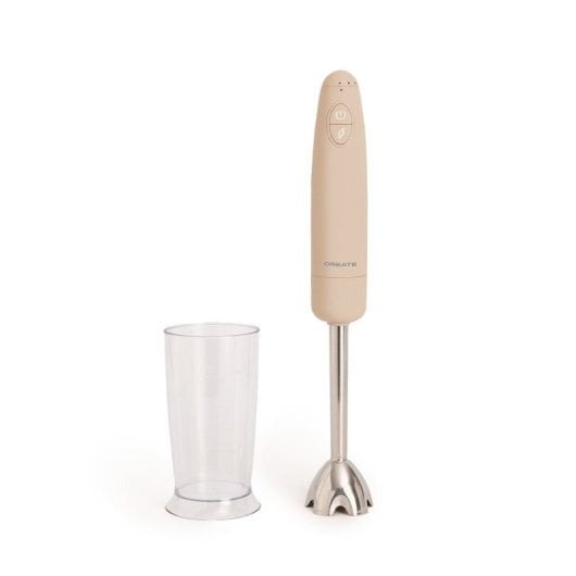 Create Fullmix Retro Batidora De Mano 1000W Beige