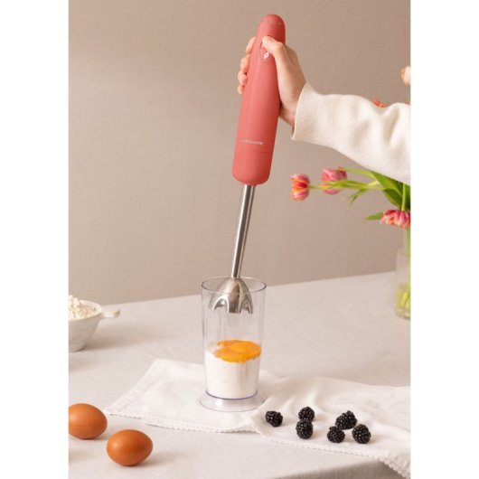 Create Fullmix Retro Batidora De Mano 1000W Naranja
