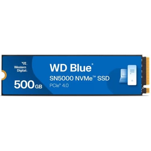 WD Blue SN5000 500GB Disco SSD 5000MB/s M.2 PCIe 4.0 NVMe Gen4