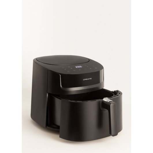 Create Pack Air Fryer Pro Large + Set De Utensilios De Cocina 6.2L 1800W Negro