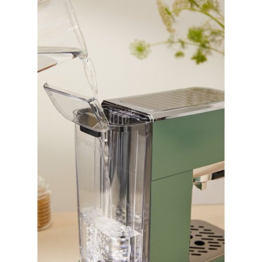 Create Thera Classic Compact Cafetera Express Semiautomática Café Molido/Monodosis Función Frío Verde