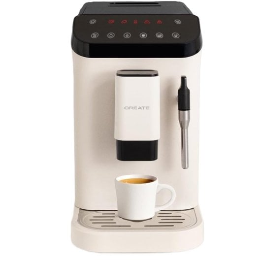 Create Thera Matic Touch Cafetera Superautomática Vaporizador Táctil Beige