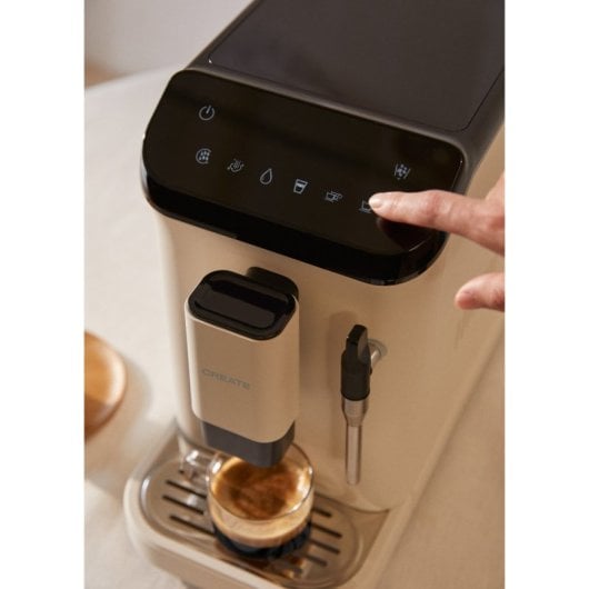 Create Thera Matic Touch Cafetera Superautomática Vaporizador Táctil Beige