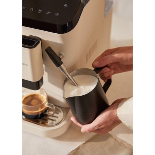 Create Thera Matic Touch Cafetera Superautomática Vaporizador Táctil Beige