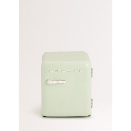 Create Fridge Retro Mini Frigorífico De Estilo Retro 48L Verde