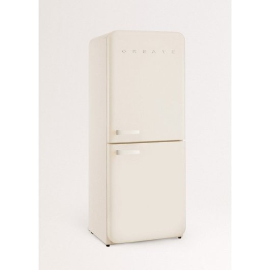 Create Fridge Retro Combi Frigorífico Combi De Estilo Retro 401L E ...