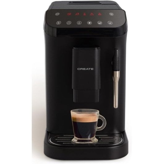 Create Thera Matic Touch Cafetera Superautomática Vaporizador Táctil Negro