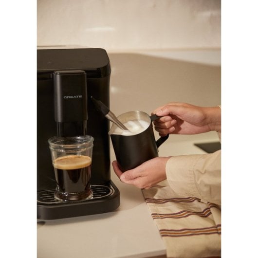 Create Thera Matic Touch Cafetera Superautomática Vaporizador Táctil Negro