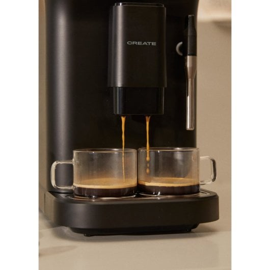 Create Thera Matic Touch Cafetera Superautomática Vaporizador Táctil Negro