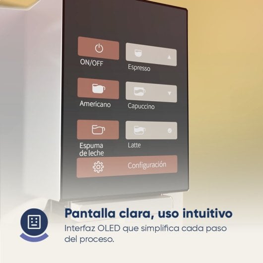 Machine à café super automatique BARISTA PREMIUM WIFI BLANC 19 bars Blanc
