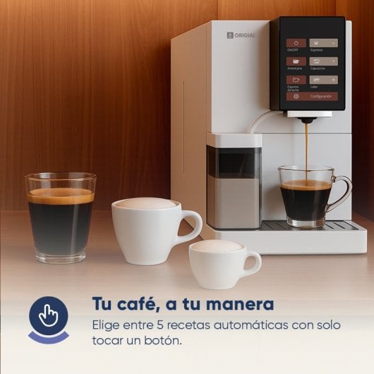 Machine à café super automatique BARISTA PREMIUM WIFI BLANC 19 bars Blanc