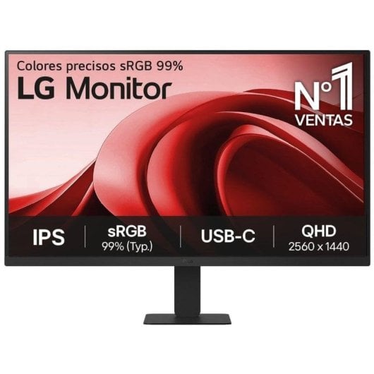 Monitor PC LG 27U631A-B 27" QHD 100Hz IPS USB-C 5ms Cornici UltraSottili